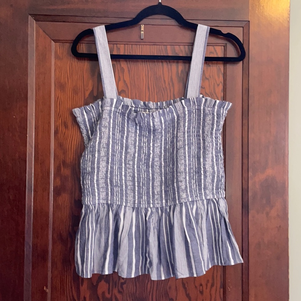 Loft Smocked Top, L